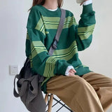 Hoodies Stripe thin Sweatshirt Streetwear Women Harajuku Oversized Pullovers Korean Fashion cotton Long Sleeve black