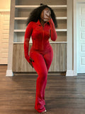 Fongt Spring And Summer New Sports Casual Women's Sexy Tight Long-Sleeved Horn Two Sets