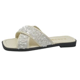 Fongt Cold Slippers Women 2024 New Summer Wearing Fairy Style High-End Fashion 100 With Skirt Flat Bottom
