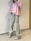 Function Pocket Boyfriend Cargo Jeans-Outfit