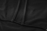 Sexy Women Backless Midi Dress Turtleneck Long Sleeve Elegant Slim Dresses 2021 Autumn Black Casual Basic Bodycon