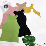 Fongt Thin Slingless Sleeveless Vest Woman Playing The Bottom Of The Hot Girl Hanging Neck Short On The Top Of The