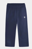 Fongt New Popular S Embroidery Printing Series For Young Couples Casual Broad-Legged Trousers