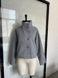 Fongt Spring And Autumn New Temperament Trend Collar Buckle Jacket Short Jacket