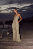 Fongt Women's Casual Back-To-Back-Suited Temperamental Jumpsuit