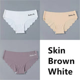 Seamless Panties Ladies Thong Plus Size Women Sexy G String Low Waist Panty Solid Ice Silk Intimates Underwear M-XL