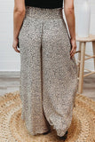 Print Smocked Waist