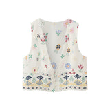 New Blended Printed Jacket 8042453 Vest 8070452 Trousers-Outfit