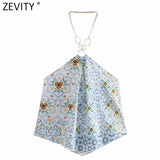 Women Sexy Strapless Halter Shirt Ladies Cloth Patchwork Floral Print Casual Blouse Roupas Chic Summer Blusas Tops
