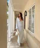 and winter beach skirt female sexy knitted hollow beach bikini swimsuit cover-up sun protection dress Vestidos-Outfit