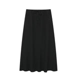 New Textured Vest 8338772 Long Skirt 4764409-Outfit