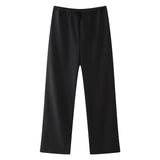 New Autumn Style Hanging Neck Minimalist Blouse 8346330 Trousers 8306330-Outfit