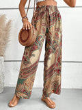 Summer Fashionable Printed Elastic Waist