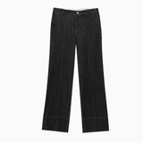 Fongt Women's Clothing INS Explosive Fashion Collar Line Decoration Double Pocket Loose And Easy To Catch The Cowboy