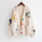 Hand-embroidered Cardigan-Outfit