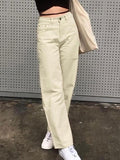 Corduroy Straight Leg Pants-Outfit