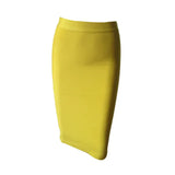 Hot Multi-Color Sexy Bag With Hip Bandid Half-Skirt Stylish Elegant And Knee Four Seasons