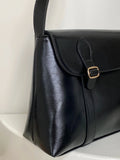 Faux Leather Messenger