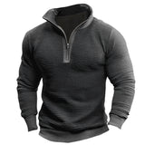 Fongt Version Of The 2025 Autumn Men's Coat Casual Jersey Wish Bump Color Zipper Shirt Multi-Color Multi-Code Cardigan