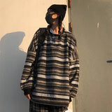 Long Sleeve Oversize Knit Sweater Hip Hop BF Unisex