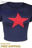 Women Goth Clothes y2k Crop Tops Summer 2023 T shirts Grunge 2000s Trashy Aesthetic Short Sleeve Tees Young Girls