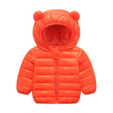 Toddler Boys Jackets Autumn Winter Long Sleeve Hooded Character Pattern Children Outerwear Coats Kids