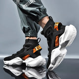 Breathable Men Sneakers High Top Running Shoes for Men Outdoors Walking Sport Shoes Comfortable Mens Shoes