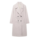 Fongt Autumn And Winter New Women's Street To Keep The Heating Of Soft And Loose Coat Coat Women A35347