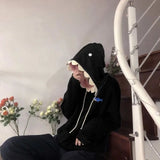 Funny Shark Patchwork Hoodies Sweatshirt