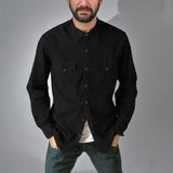 Fongt Men's Shirt 2025 New Wish Denim Cardigan Station Jacket Multi-Color Multi-Code