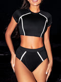 Fongt New Swimsuit Hot Sale Bikini Ladies Split Swimsuit Yoga D395K-Outfit