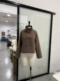 Fongt Autumn And Winter New Women's Small Casual Casual Collar Buckle Hairs Of The Short Coat Woman