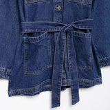 Fongt Homemade New Women's Waist Belt With Belt And Daughter's Coat 1208391