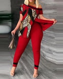 Fongt 2024 Women's Clothing Explosion Two Sets Of Irregular Fashion Trousers