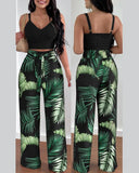 Fongt New Fashion Slings Two-Piece Women's Clothing