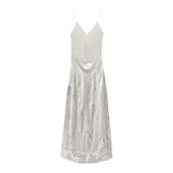 New Bicolor Metal Lingerie Dress 8325470-Outfit