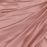 Midi Satin Dress Split Adjustable Strap Ruched Cowl Neck Asymmetrical Zipper Party Dress Elegant Sexy Woman Dresses