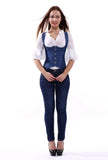 Sexy Court Back Back Clip Harness Jacket Women's Vest Plastic Suit Corset-Outfit