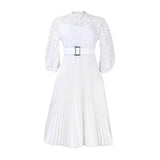Fongt Dress Summer Lace Hook Sexy Hollow Dress Dress Dress