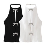 Spring Jewelry Bow Neckline Slimming Blouse 2793777-Outfit