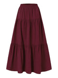 Fairy Tiered Maxi Skirt-Outfit