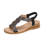 Fongt Women Trend New Summer Net Red Ins Students Fashion Appearance Outside With Skirt Fairy Roman Shoe