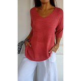 Casual Basic Style Slimming Sleeve Solid