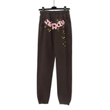Tide Card Prints Letters, Cobwebs, Personality, Hip-Hop Couples, Hooded Sweaters, Casual Sweaters, Sports Sets.-Outfit