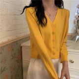 Fongt Coat Long-Sleeved Thin Jacket Autumn 2024 New Korean Version Loose Short With A Small Knit-Outfit