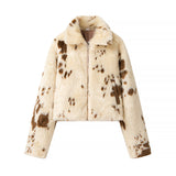 Fongt Homemade New Women's Classic Fashion Animal-Shed Imitation Fur Coat