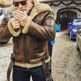 Fongt Autumn And Winter New Fur Hair Burst Jacket Thick To Keep Warm Fur Coat Imitation Leather Man Coat