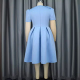 Fongt T900l Dical Collar Bow Dress Loose Comfortable Big Skirt A Dress Dresses