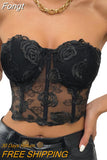 Women Sleeveless Camisole with Adjustable Bandage Lace Backless Sexy Mesh Perspective Summer Clothing Club