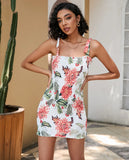 Women's Clothing Station Summer Sexy Tight Pleated Strapless Slip Dress-Outfit